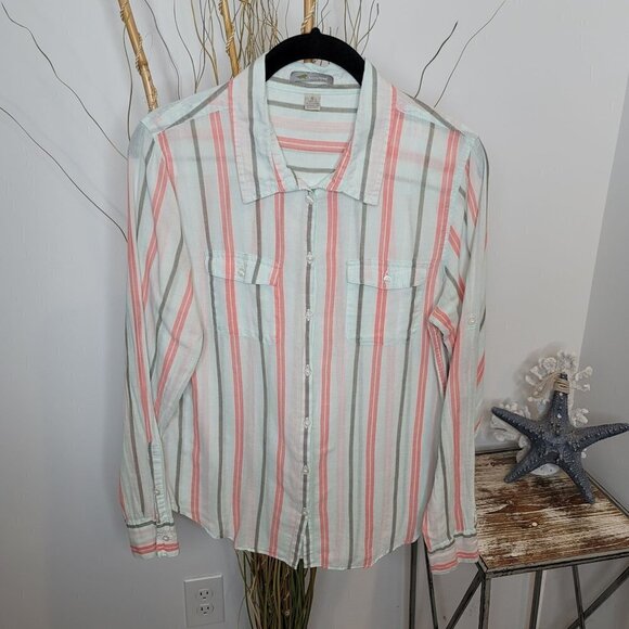 Horny Toad Button Up Womens Small - Picture 1 of 6